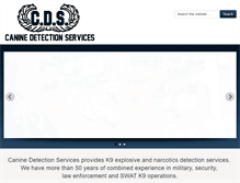 Tablet Screenshot of cdsk9.com